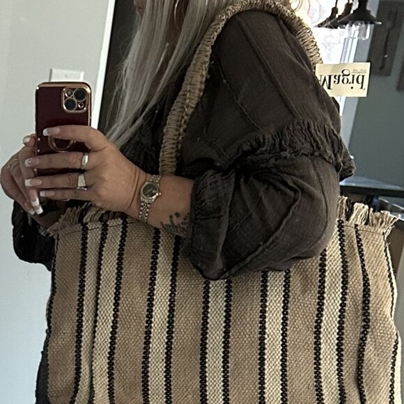 MAGID JUTE TOTE - BNWT - FABULOUS! - Picture 9 of 9